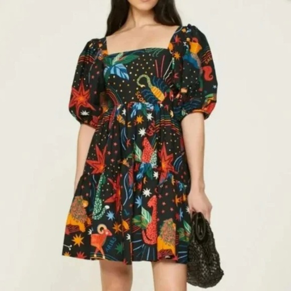 FARM Rio Multicolor Zodiac Mini Dress - Picture 3 of 7